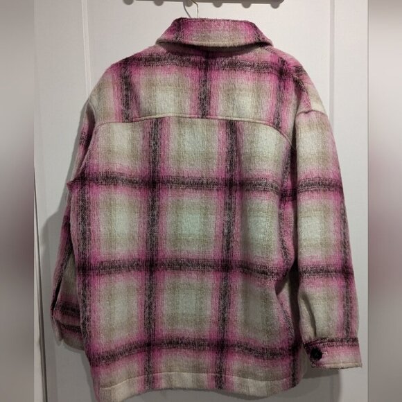 Zara  Plaid Shacket - Picture 3 of 14